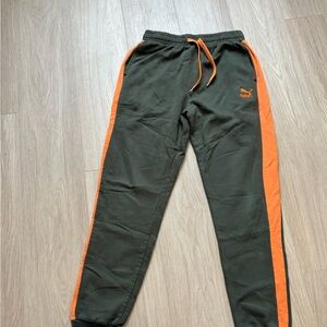 Puma Olive Green Track Pants